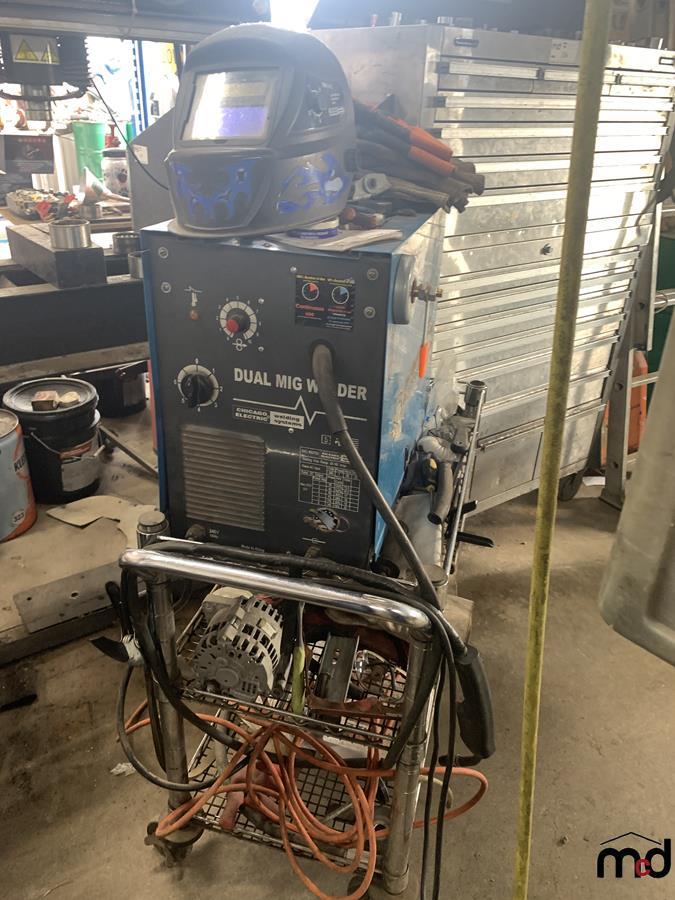 Chicago Electric Welding System w/ Dual Mig Welder